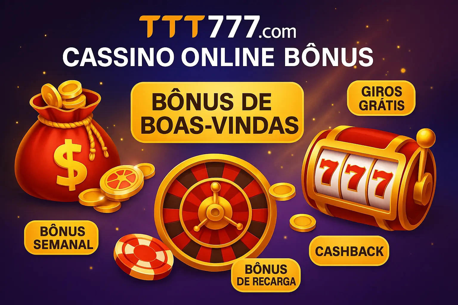O bônus promocional TTT777.com é uma ótima maneira de começar sua aventura