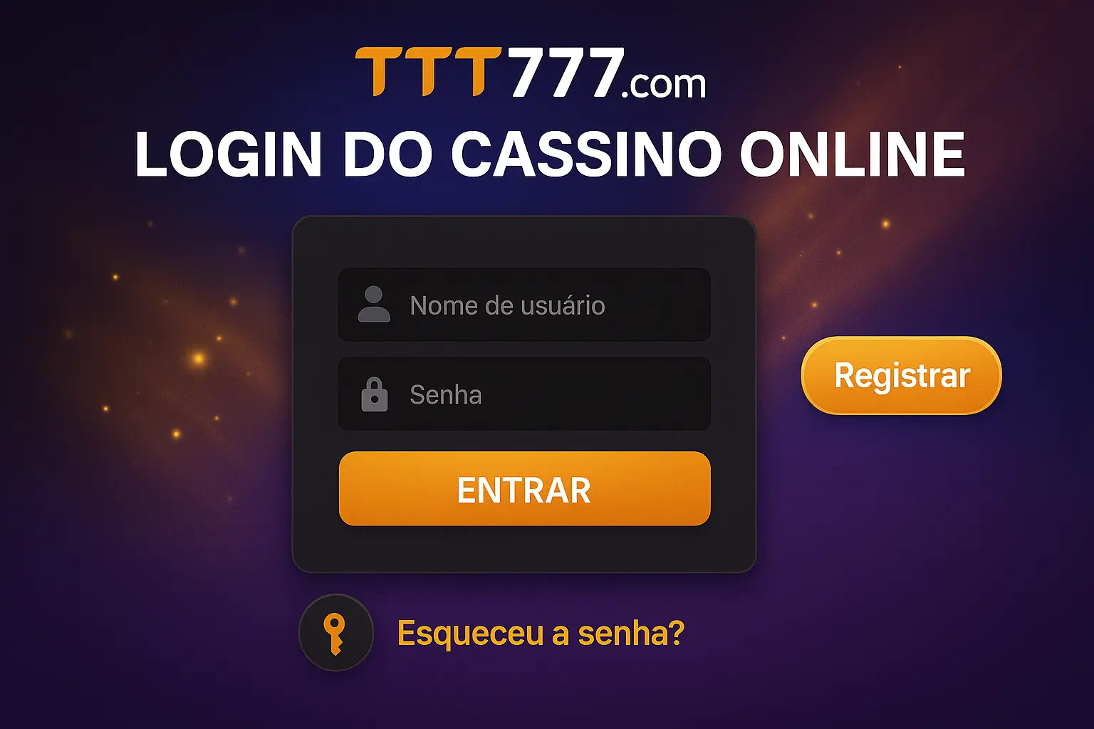 Login no Cassino TTT777.com