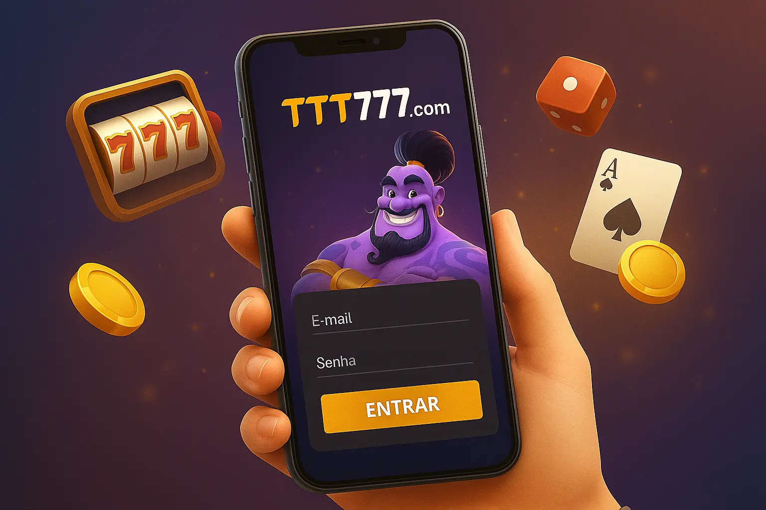 Não Perca tempo, o rRgistro na site TTT777.com